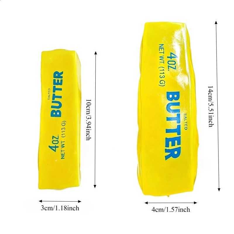 Coconut Oil Butter Stick Squishy Blind Box Moldable Stress Ball Butter Cheese Bar Squeeze Fidget Toy Decompression Vent Toy Q260911 - view 6