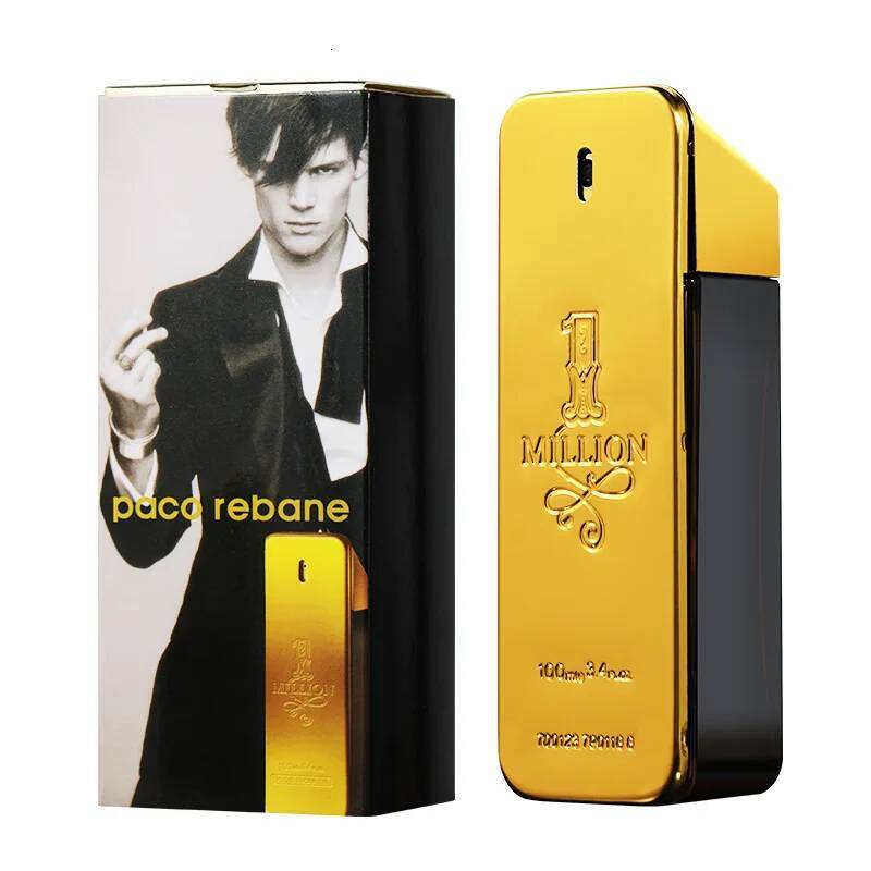 100ml Original Perfume Hombre Oil Body Spray Eau De Parfum Gift Million Gold Cologne Deodorants Lasting Strong Masculine Men W260911