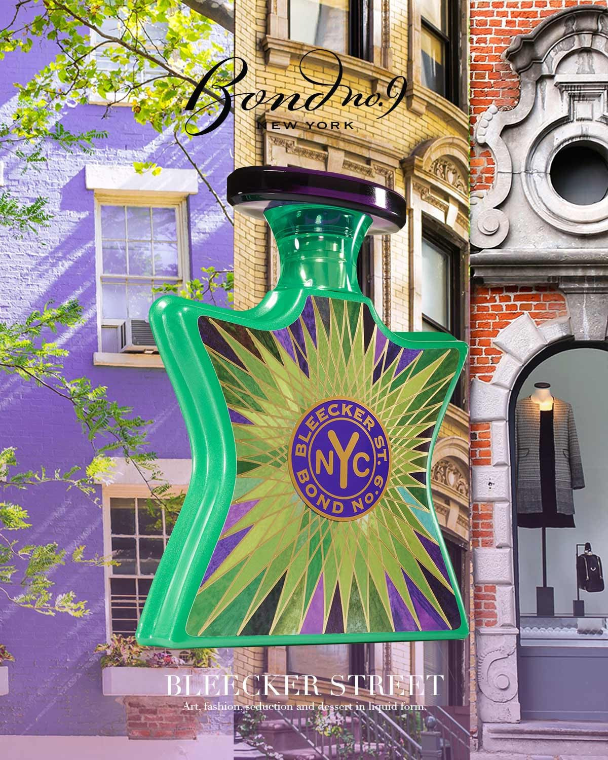 Bond No. 9 New York Bleeker Street Unisex Eau de Parfum Delicious wooden texture, balancing tenderness sexiness, long-lasting fragrance, gorgeous and 
