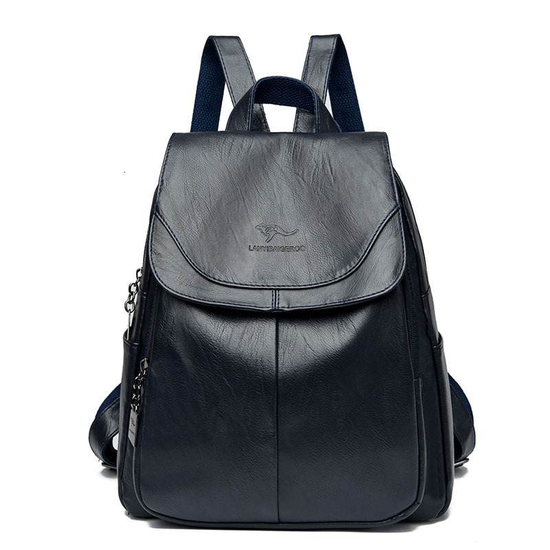 selling women's backpack solid color highend n suitable for commuting 240925Z - view 8