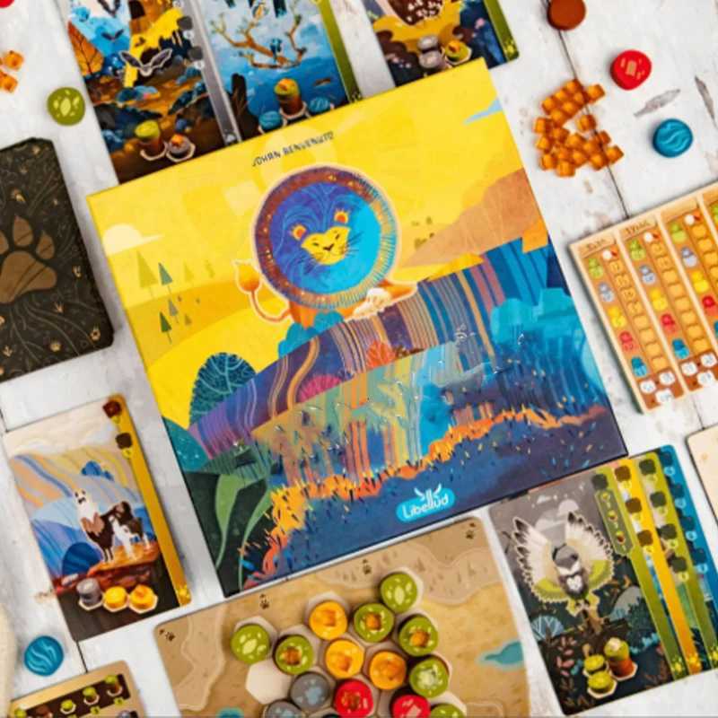 Puzzle Game Card Animal King Create HARMONIES Harmony Board Game Party Entertainment Board Game X260911 - view 4