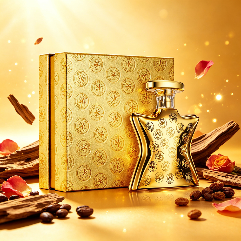 Bond No.9 New York Signature Eau De Parfum Spray 100ml Unisex Oud Rose Musk Scent Amber Woody Floral Long Lasting Luxury Gift Box for Men Women W26091