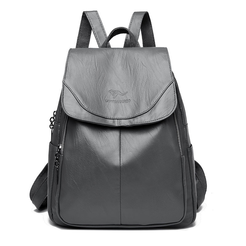 selling women's backpack solid color highend n suitable for commuting 240925Z - view 6