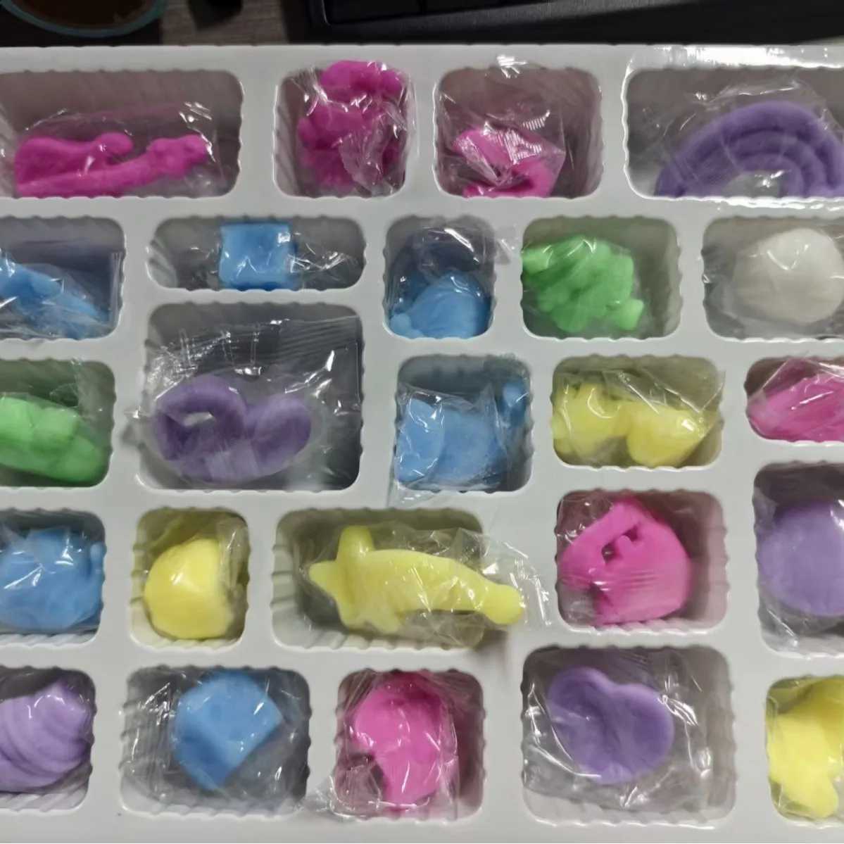 Nee Doh Advent Calendar 24Pcs Mini Squish Fidget Blind Box Christmas Countdown Surprise Stress Relief Kids Xmas Gift Q260911 - view 5