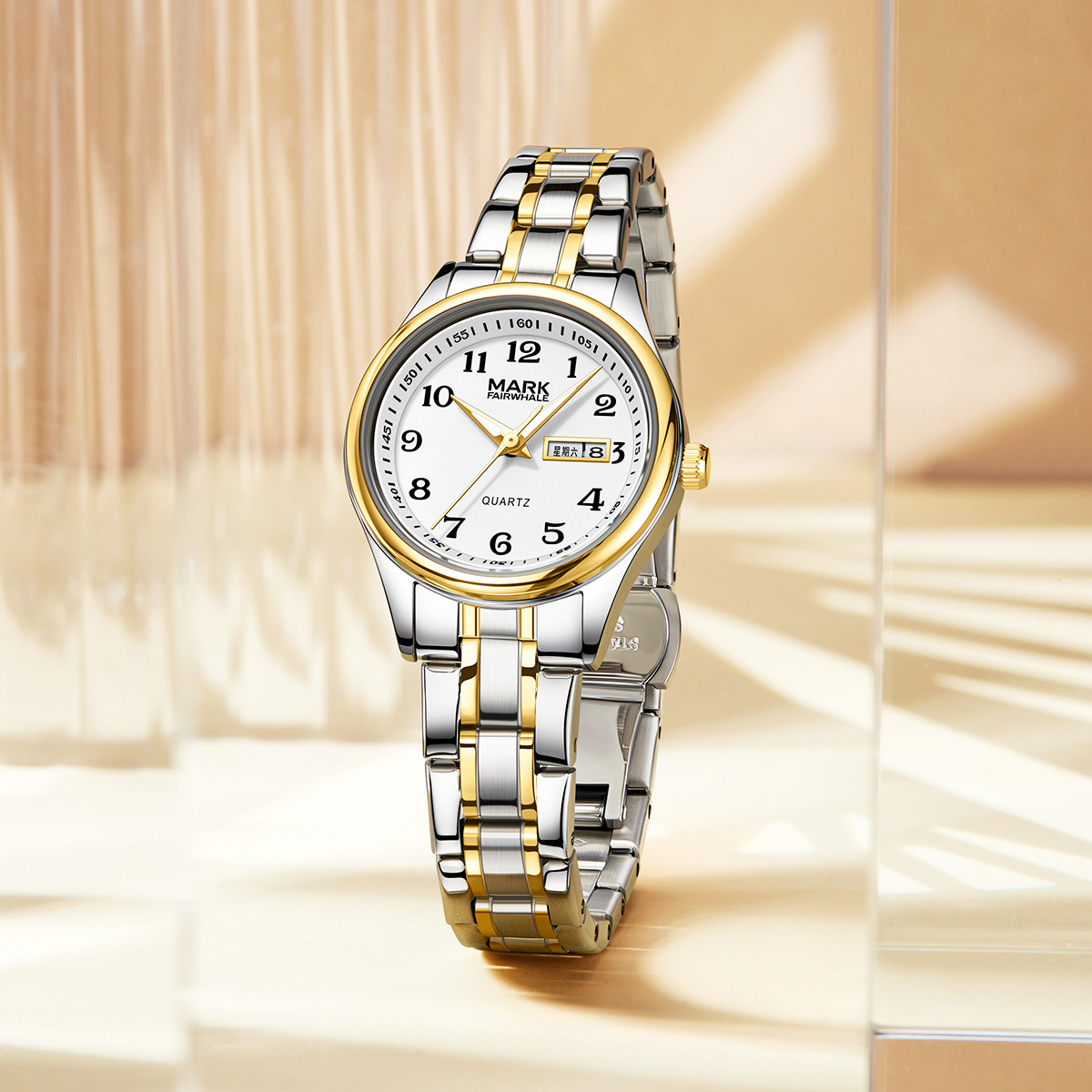 Mark Fairwhale/Mark Fairwhale Orologio Di Marca Al Quarzo Da Donna Nuovo Temper…