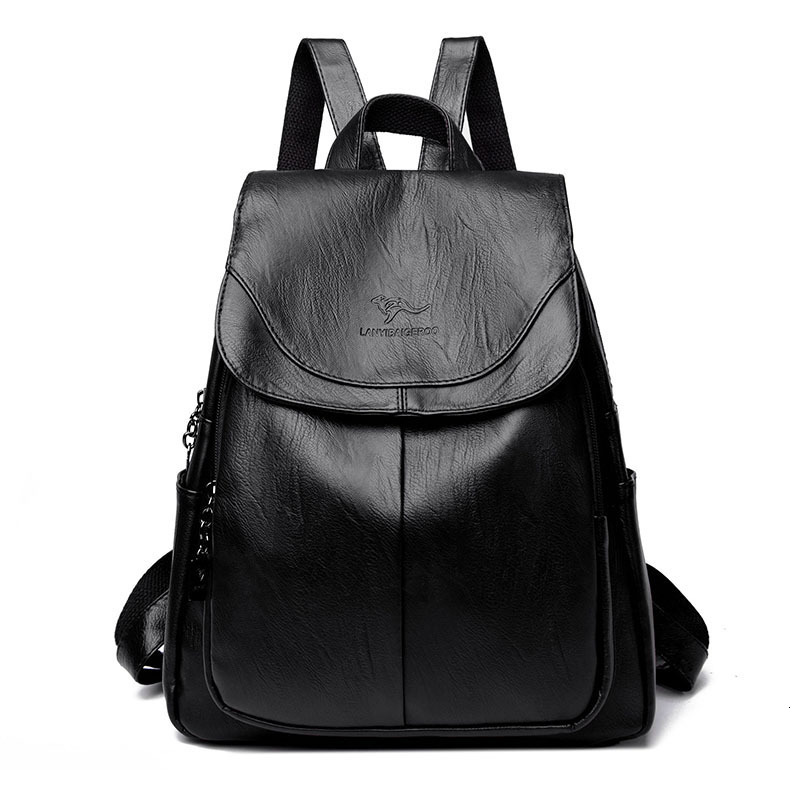 selling women's backpack solid color highend n suitable for commuting 240925Z - view 7