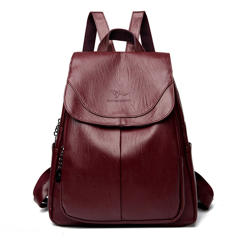 selling women's backpack solid color highend n suitable for commuting 240925Z - view 9