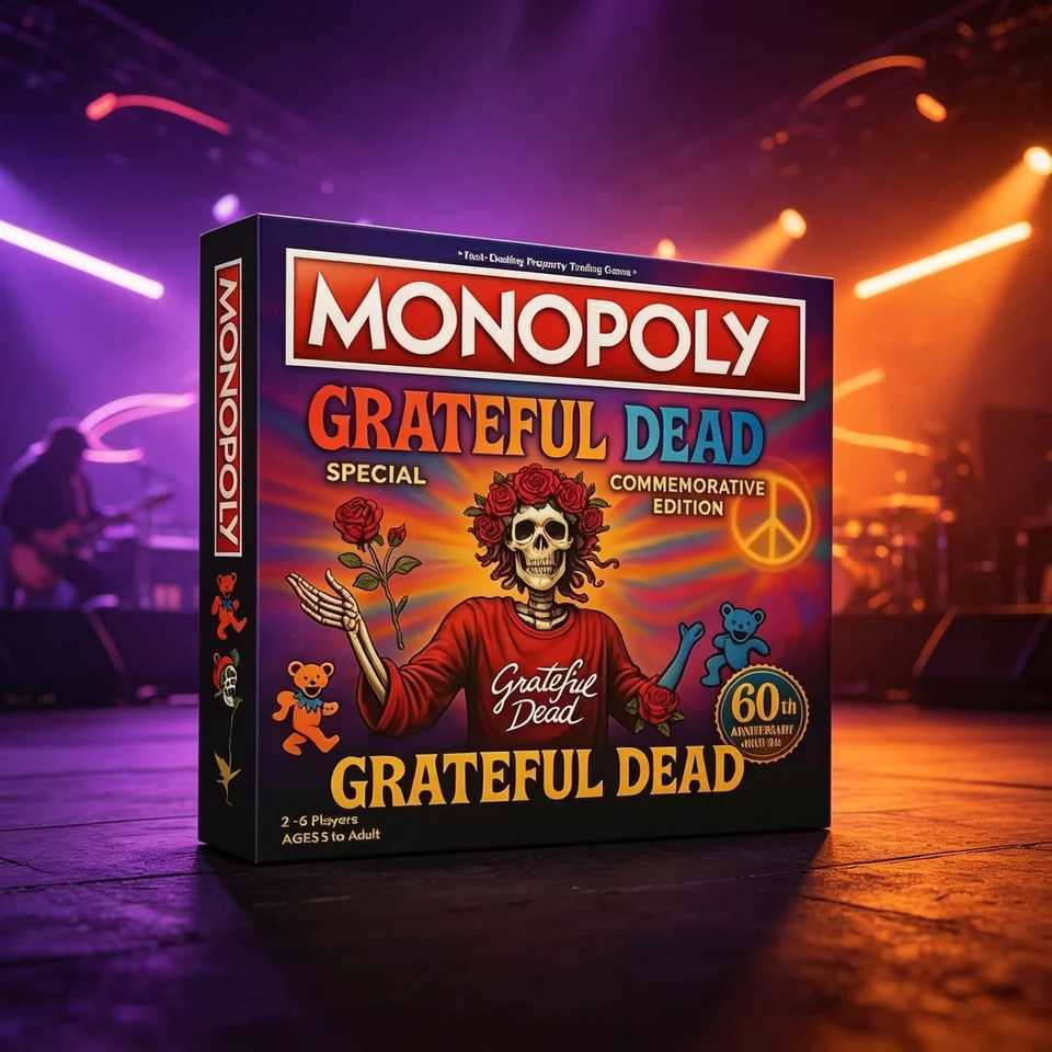 Ozzy Osbourne Monopoly Board Game Back To The Beginning Limited Collectible Dark Rock Band Tabletop Game Holiday Gift For Adults X260911 - view 4
