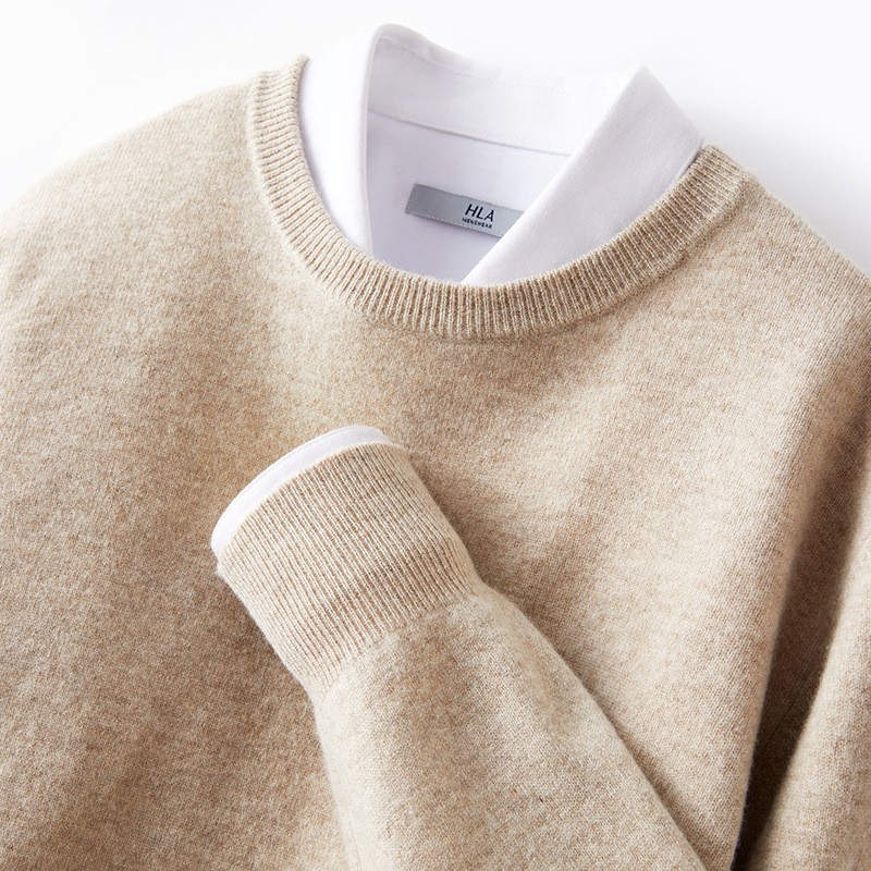 Maglione Di Lana Da Uomo Pullover A Collo Tondo Sciolto Vneck Plus Size Maglier…