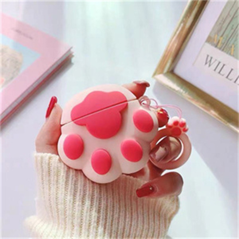 3D Cute Cartoon Silicone Case Pro2 Wireless Earphone Protective Cover for Airpods 1 2 3 Pro Headphones Bags 40 21 - view 5