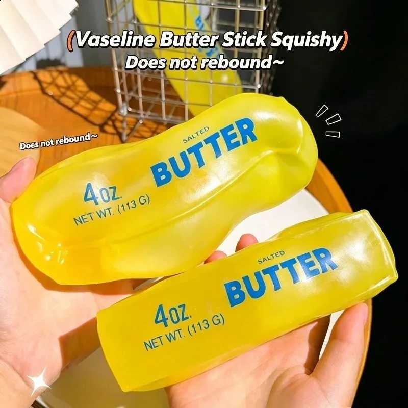 Coconut Oil Butter Stick Squishy Blind Box Moldable Stress Ball Butter Cheese Bar Squeeze Fidget Toy Decompression Vent Toy Q260911 - view 4
