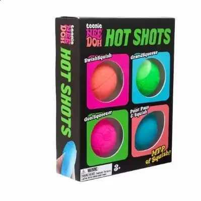 Hot 4Pcs Swirl NeeDoh Teenie Stress Balls Ultra Squishy Moldable Sensory Fidget Toy Blind Box Anti-Stress Relief for Adults Q260911 - view 7