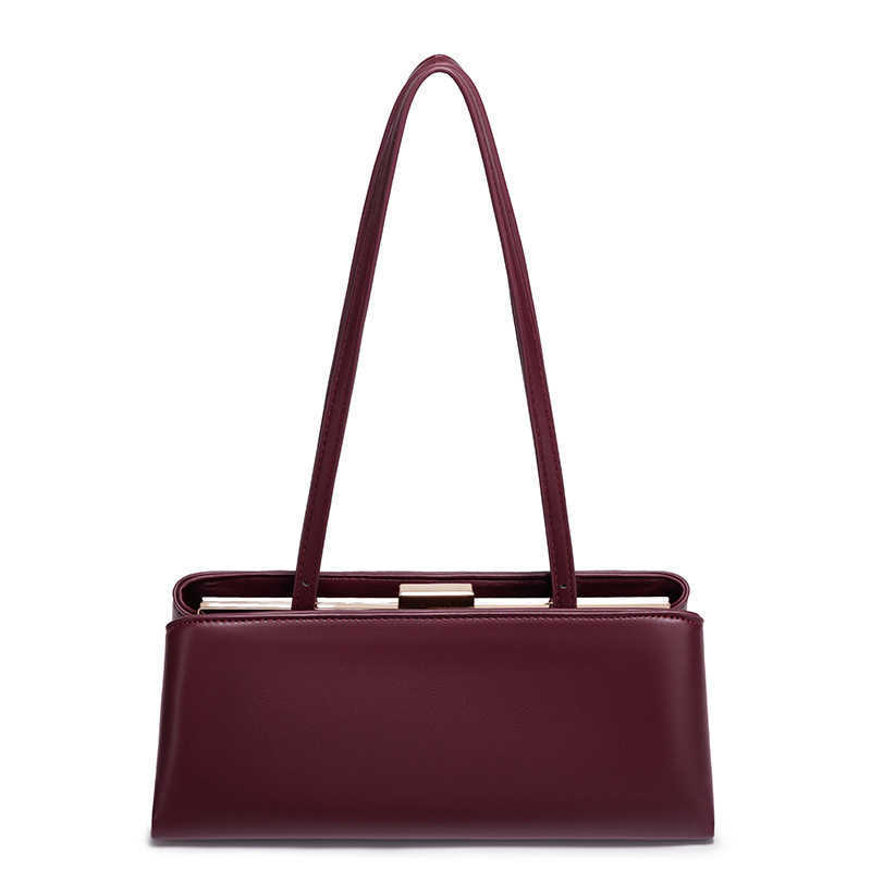 Best-selling underarm bag, retro and simple clasp bag, trendy new style handbag for women, Korean version bag shaped like a French loaf.Q260911 - view 5