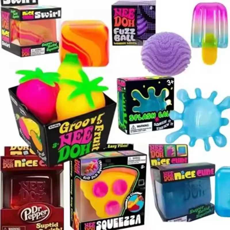 NeDoh Mystery Surprise Box - Slow Rise Squishy Toys Ice Cream Cake Shaped Squeeze Toys Anti-Stress Sensory Toys For ADHD Q260911 - view 3