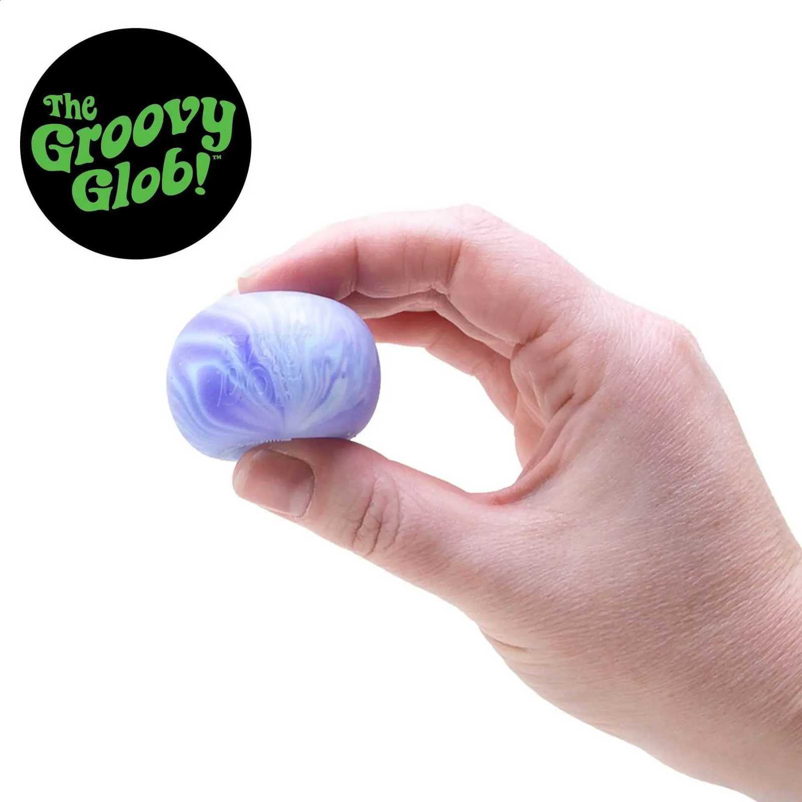 Hot 4Pcs Swirl NeeDoh Teenie Stress Balls Ultra Squishy Moldable Sensory Fidget Toy Blind Box Anti-Stress Relief for Adults Q260911 - view 3