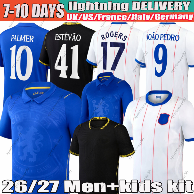Maglia Chelseafc 26 27 Rogers Palmer Caicedo Neto Joao Pedro Estevao Xxxl 4XL M…