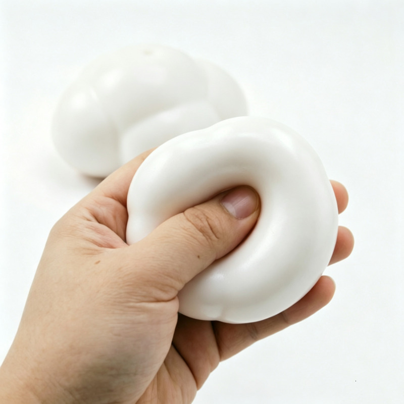 Needoh Cloud Pleaser Iridescent Pearl Sensory 3 Color Stress Ball Fast Rebound Release Daily Pressure Portable Squeeze Toy W260912 - view 5
