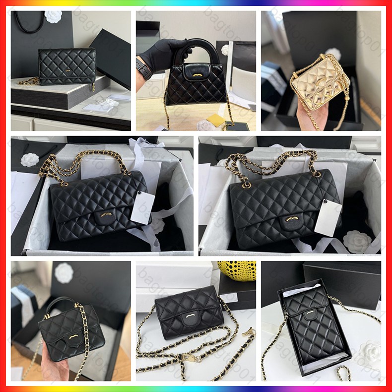 Borsa Con Patta Cc Di Lusso Borse Firmate 2026 Tendenze Caviar Cf Classica Maxi Patta 25 Borsa A Tracolla Borsa A Tracolla Di Alta Qualità Moda Donn-image