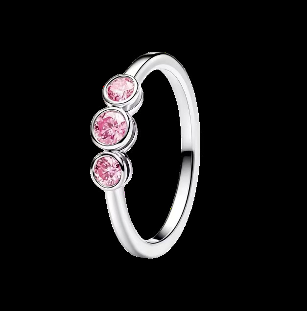 2026 Latest Multi Style 925 Sterling silver Ring with stone Love Peach Blossom Sun Moon Simple Rings for women Jewelry Women's Gift wholesale - view 6