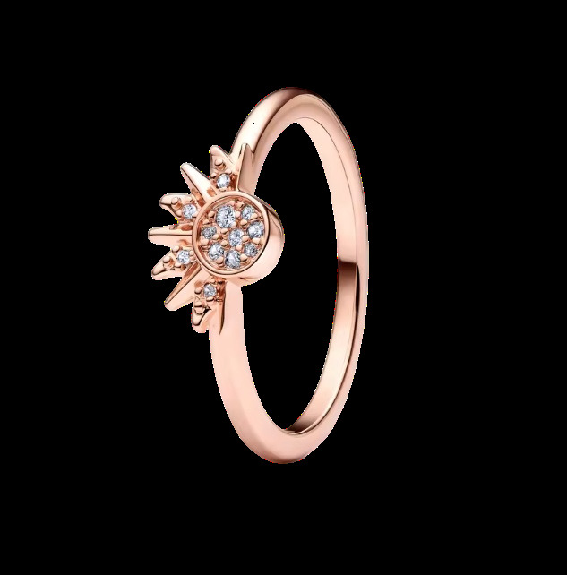 2026 Latest Multi Style 925 Sterling silver Ring with stone Love Peach Blossom Sun Moon Simple Rings for women Jewelry Women's Gift wholesale - view 3