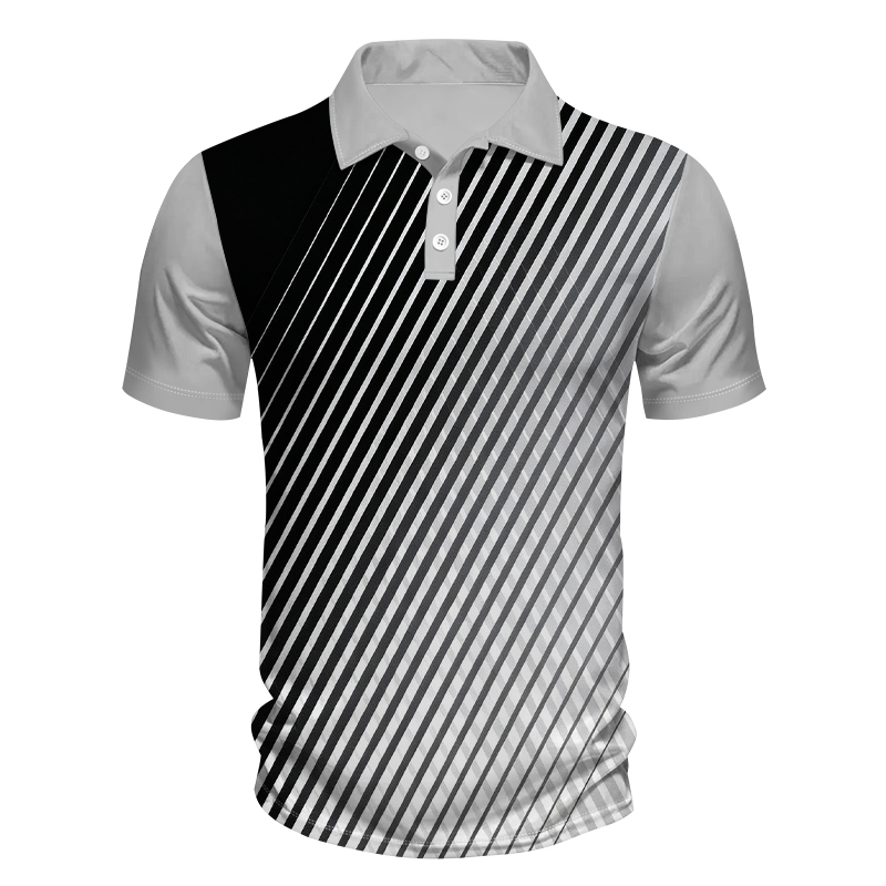 Elegantly Styled Mens Polo Shirt - Contemporary Fit & Comfortable Fabric - view 6