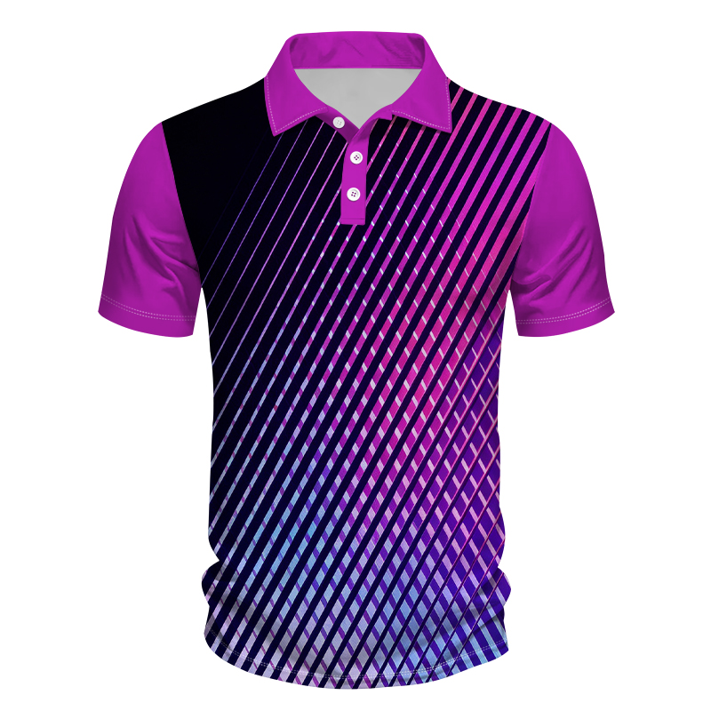 Elegantly Styled Mens Polo Shirt - Contemporary Fit & Comfortable Fabric - view 5