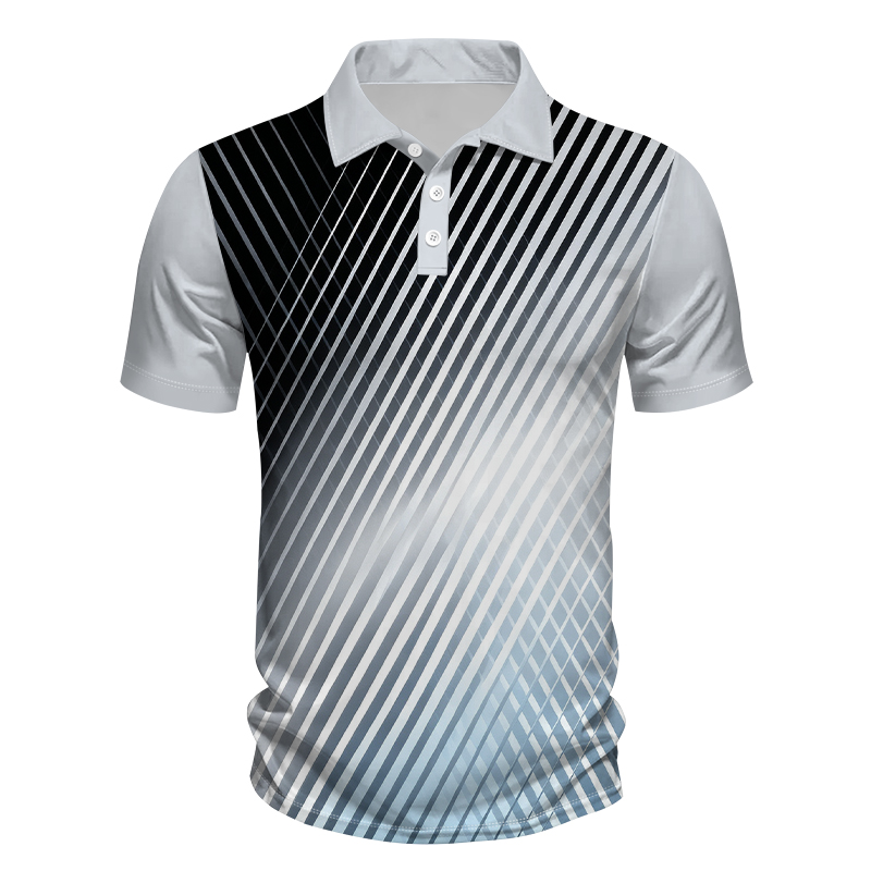 Elegantly Styled Mens Polo Shirt - Contemporary Fit & Comfortable Fabric - view 8