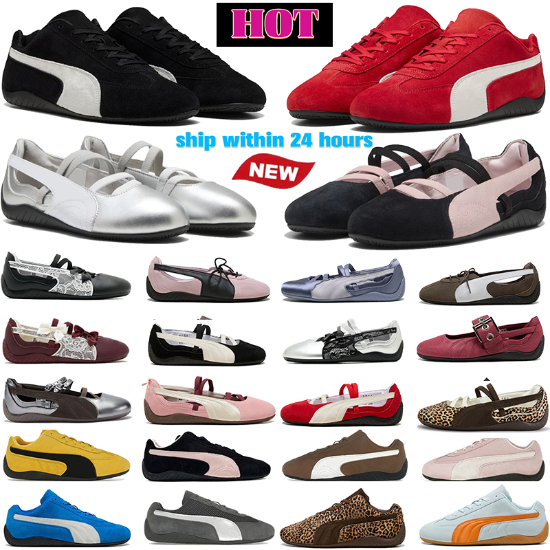 Spedizione Gratuita Ballerine Scarpe Firmate Sandali Da Donna Mary Jane Scarpe Eleganti Ballerina Da Donna Driving Germany Speedcats Pelle Scamoscia-image