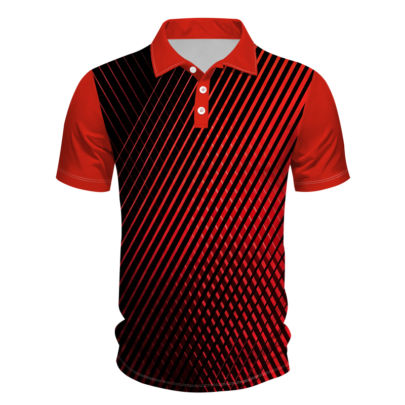 Elegantly Styled Mens Polo Shirt - Contemporary Fit & Comfortable Fabric - view 3