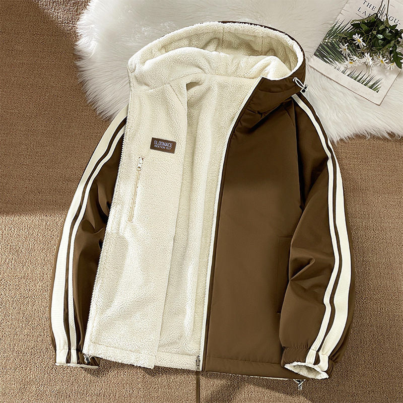 Men' s Down Winter Fashion Solid Color Casual Trendy Sim - view 7