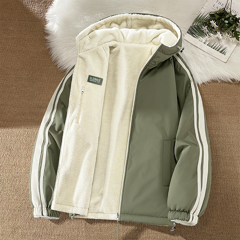 Men' s Down Winter Fashion Solid Color Casual Trendy Sim - view 6