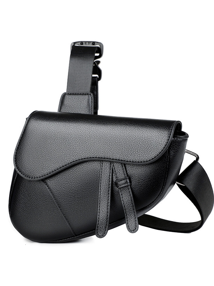 New style saddle bag - men's crossbody bag, backpack, single shoulder bag, Korean version, fashionable men's casual bag - view 5