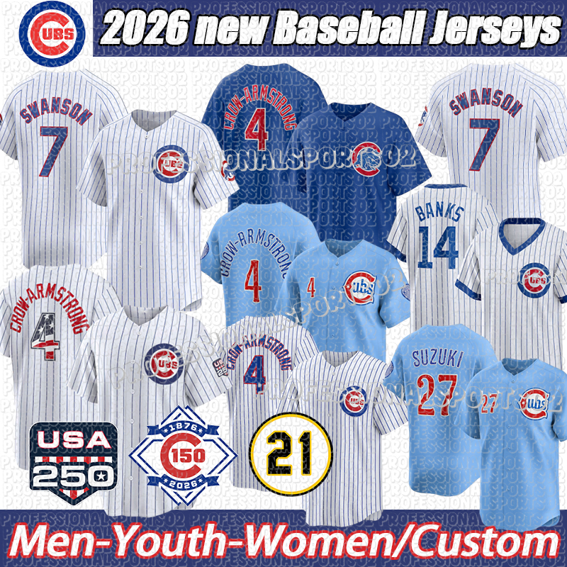 Maglia Tokyo Series Cubs Crow-Armstrong Seiya Suzuki Dansby Swanson Chiicago Baseball Ian Happ Shota Imanaga Kyle Tucker Cody Bellinger Maglie City-image