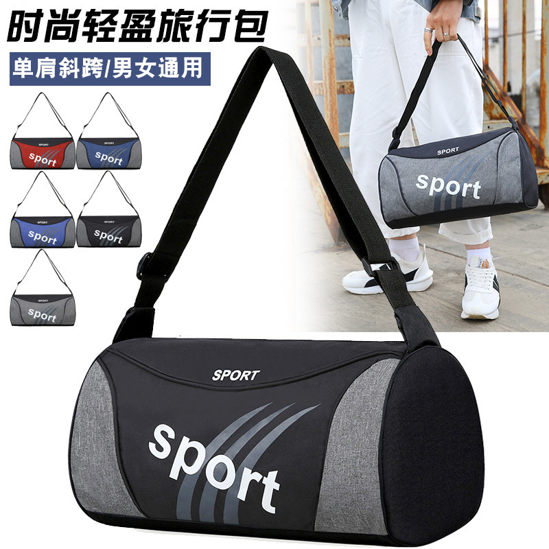 Il Viaggio D'affari A Breve Distanza Dei Nuovi Uomini Di Fitness Sportivo Può Essere Stampato Con Logo Borsa A Tracolla Portatile Per Zaino Da Ester-image