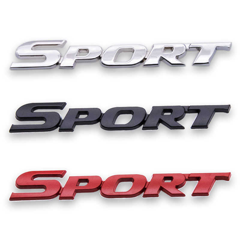Adatto Per Highlander Sport Emblema Porta Laterale Emblema Laterale Emblema Portellone Posteriore Emblema Modifica Sport In Metallo L26917-image