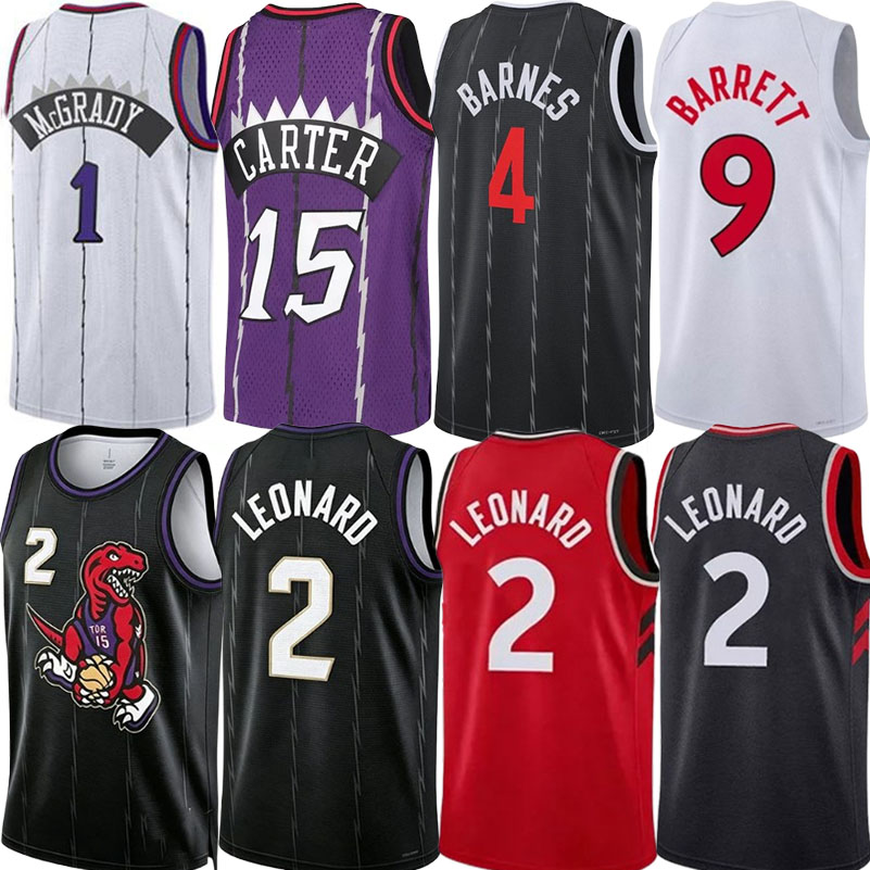 Maglie Da Basket Personalizzate Scottie Barnes Brandon Ingram RJ Barrett Gradey Dick TOR Raptorrs Immanuel Quickley Ochai Agbaji Vince Carter Classi-image