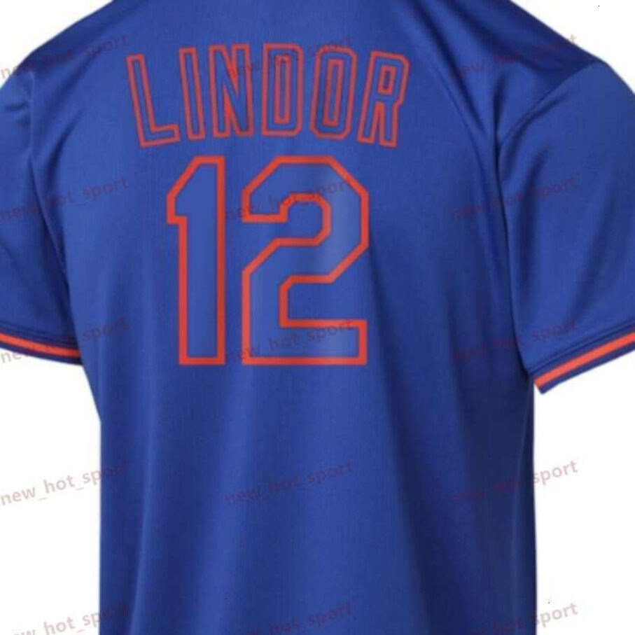 Maglia Da Baseball Personalizzata Juan Soto Francisco Lindor Brandon Nimmo Pete Alonso Dwight Gooden Jeff Mcneil Edwin Diaz Darryl Strawberry Kodai-image