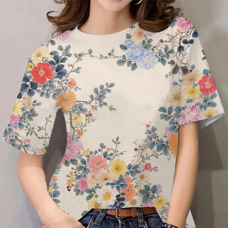 Exclusive Design Custom Printed Summer Shirts With Colorful Patterns Available - view 6