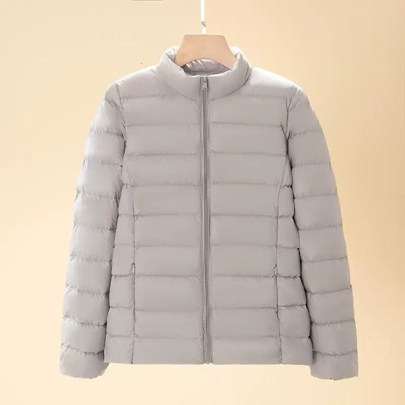 Quality Mens Parka Winter Jacket Men Cotton Padded Puffer Jackets Men Fashion Top Zipper Up Solid Color Outerwear Coats 90% down content Waterproof an - view 7