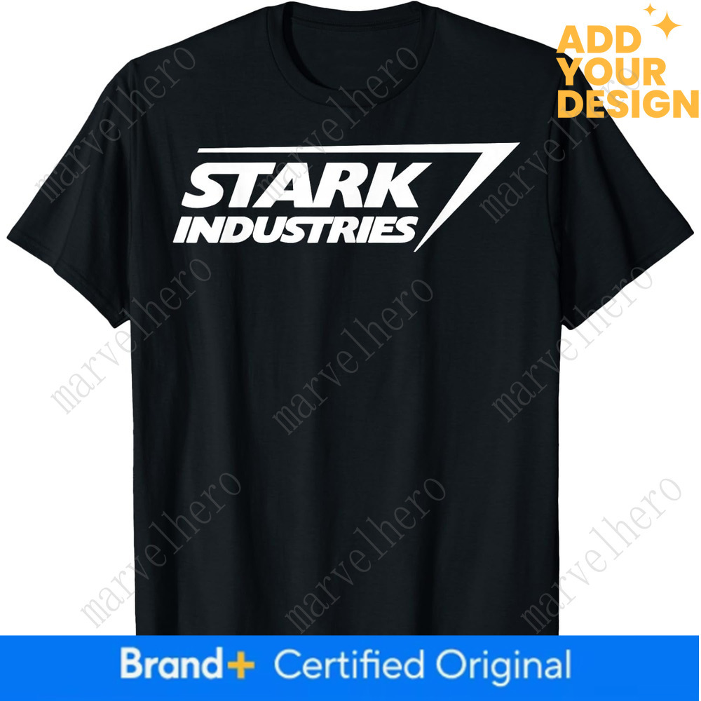 Maglietta Con Logo Iron Man Stark Industries-image