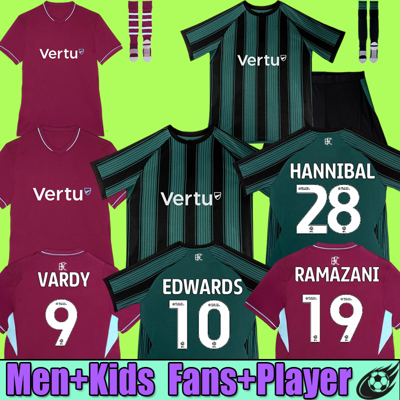 Burnleys 26 27 Jersey 2026 2027 Home Away Soccer Jerseys Uomo Bambini Fan Player Football Jersey Camicie Kit-image