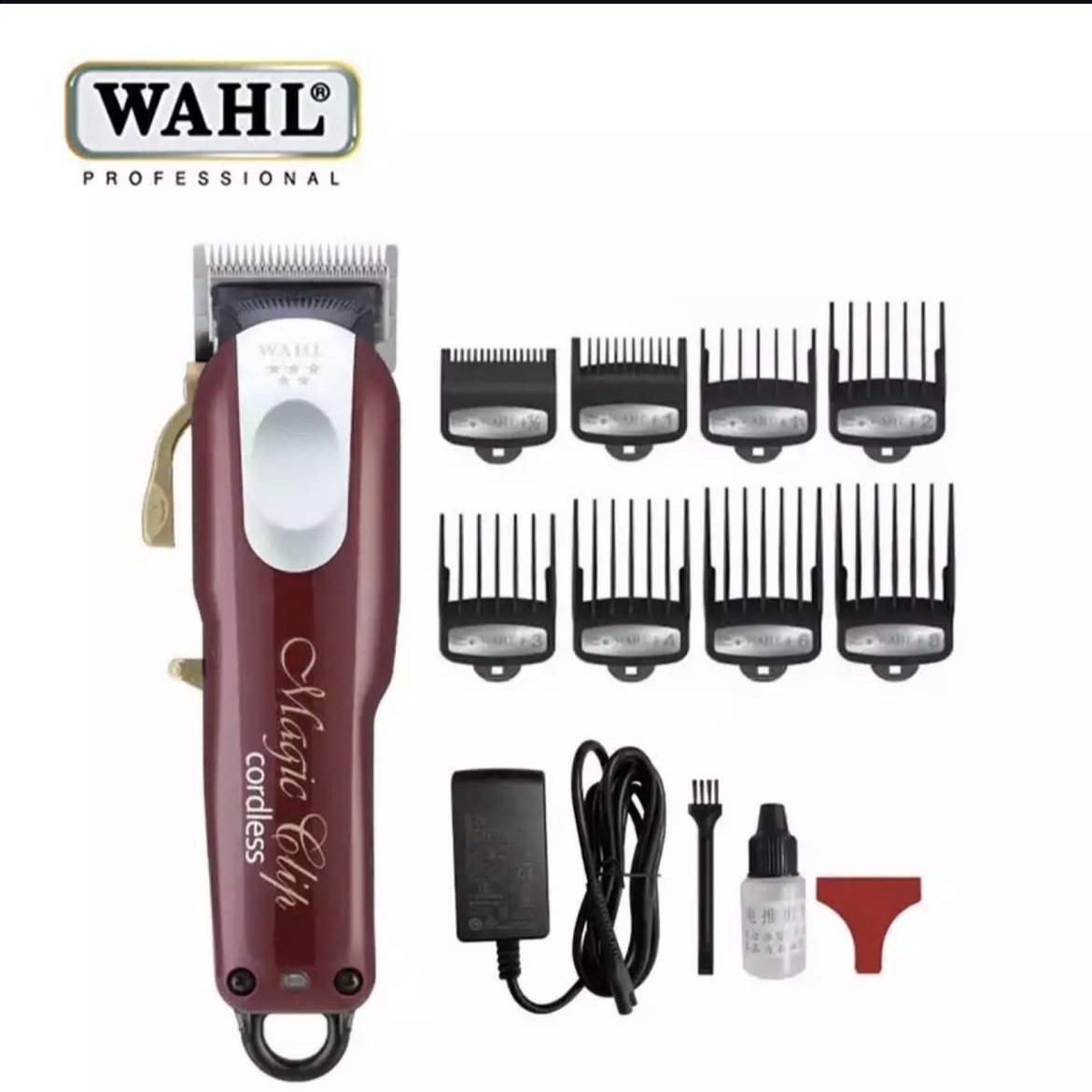 Original GEEMY Professional cordless hair clipper rechargeable beard hair trimmer for men electric haircut magic blade 251210