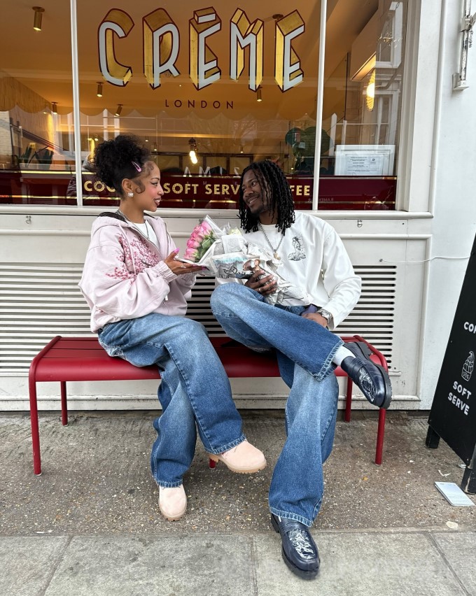 Women' s Hoodies Retro Aesthetic Cherry Blossom Embroide - view 3