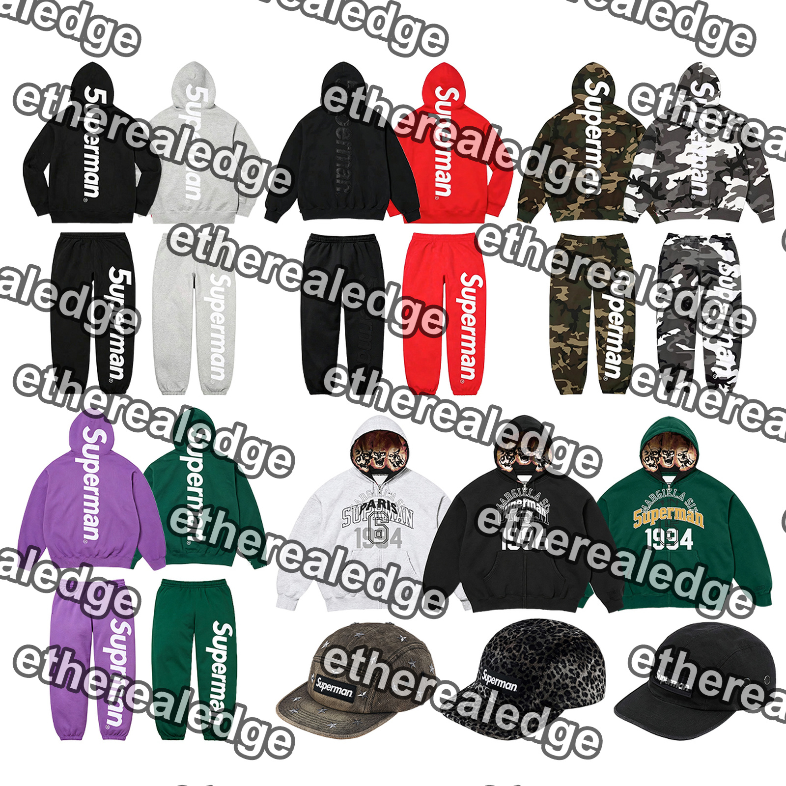 Pantaloni Della Tuta Con Cappuccio Pantaloni Della Tuta Firmati Di Alta Qualità T-Shirt Con Cappuccio Ragno Felpe Hip Hop Felpe Con Cappuccio Da Uom-image