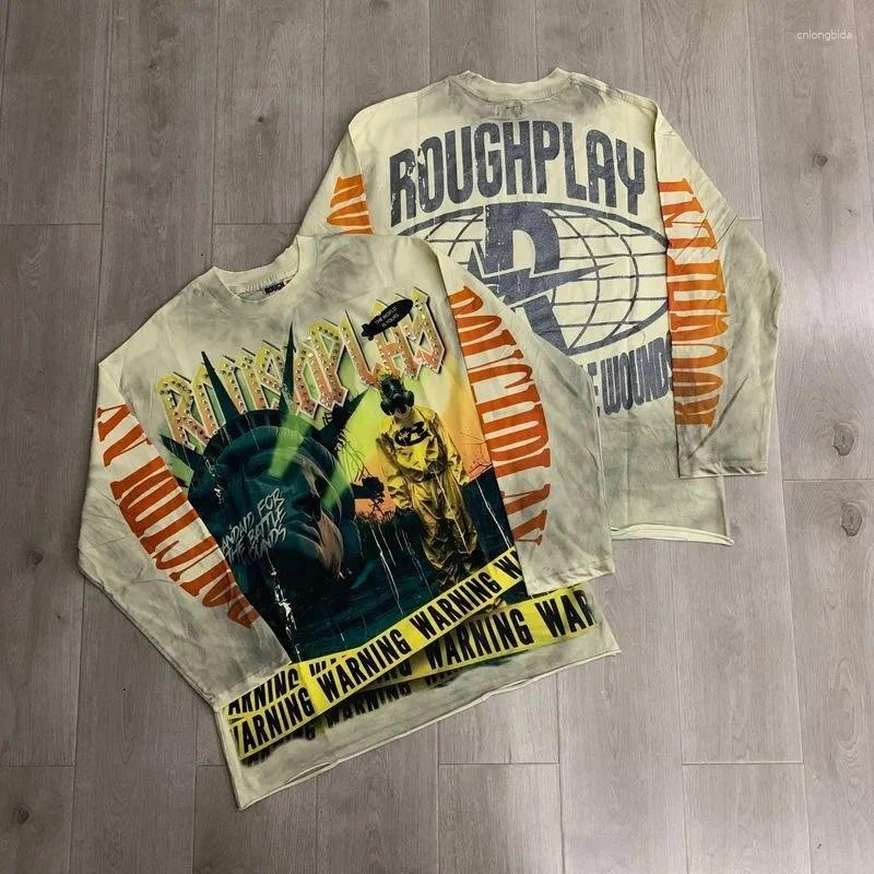 Roughplay American Cotton Retro Style Long Sleeve Men Women - view 6