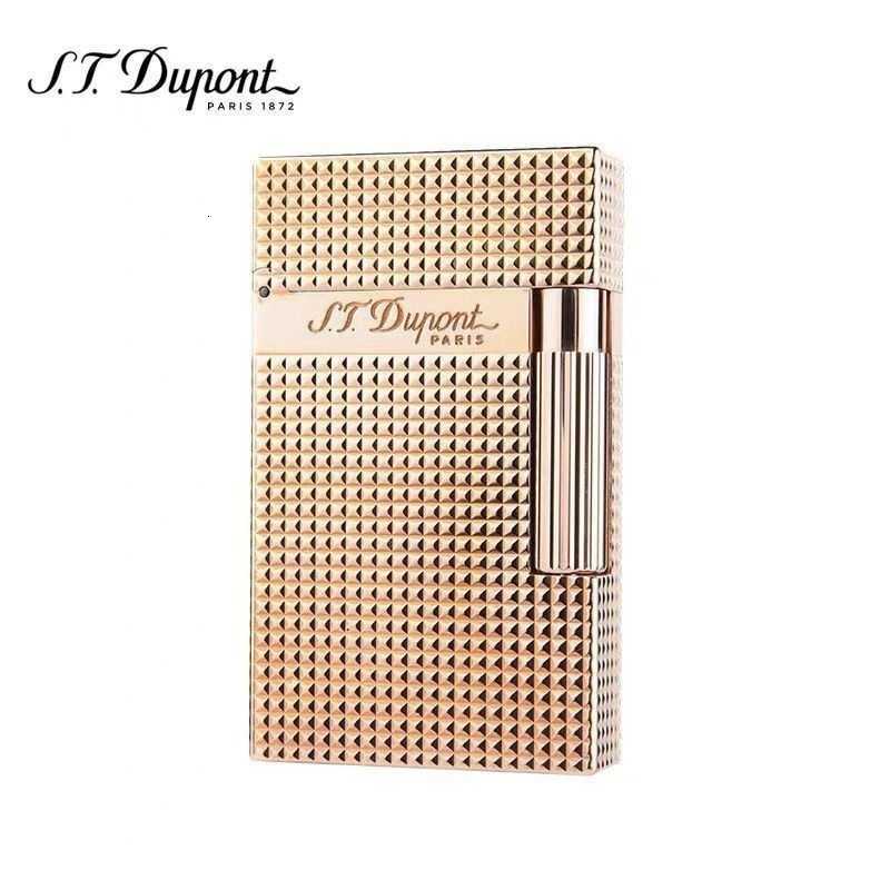 Vintage Metal Cigarette Lighter For Smokers Ligne2 Small Latt Wide Ping Sound Cigar Gadgets Mans Gift e Copper Memorial W260922
