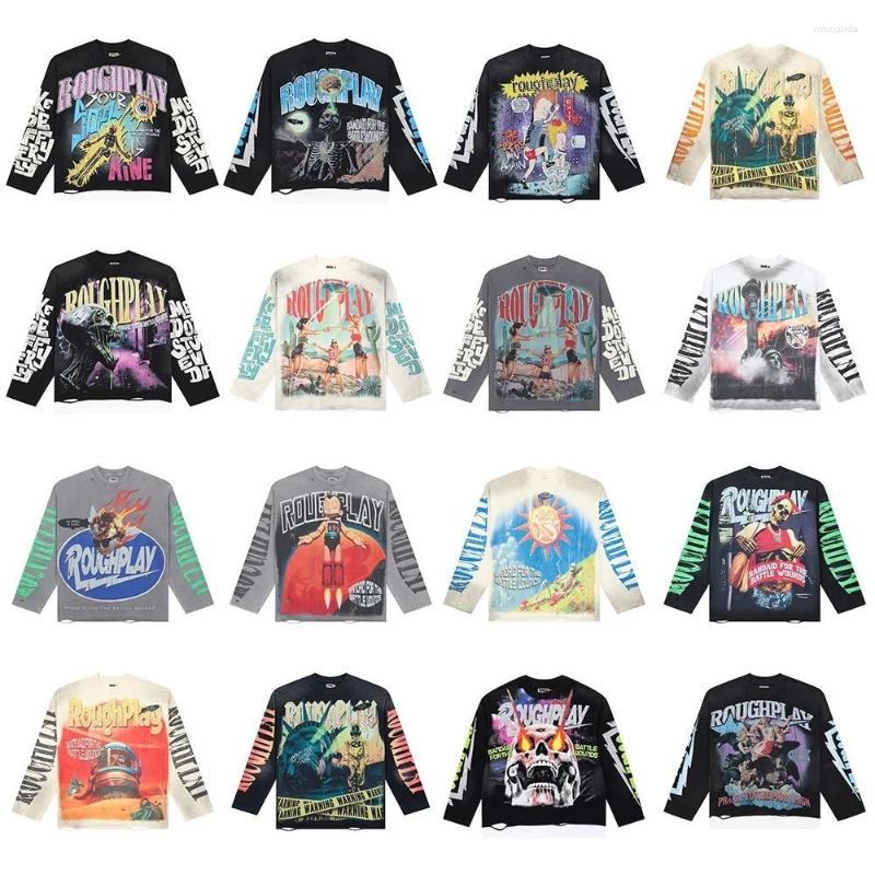 Roughplay American Cotton Retro Style Long Sleeve Men Women