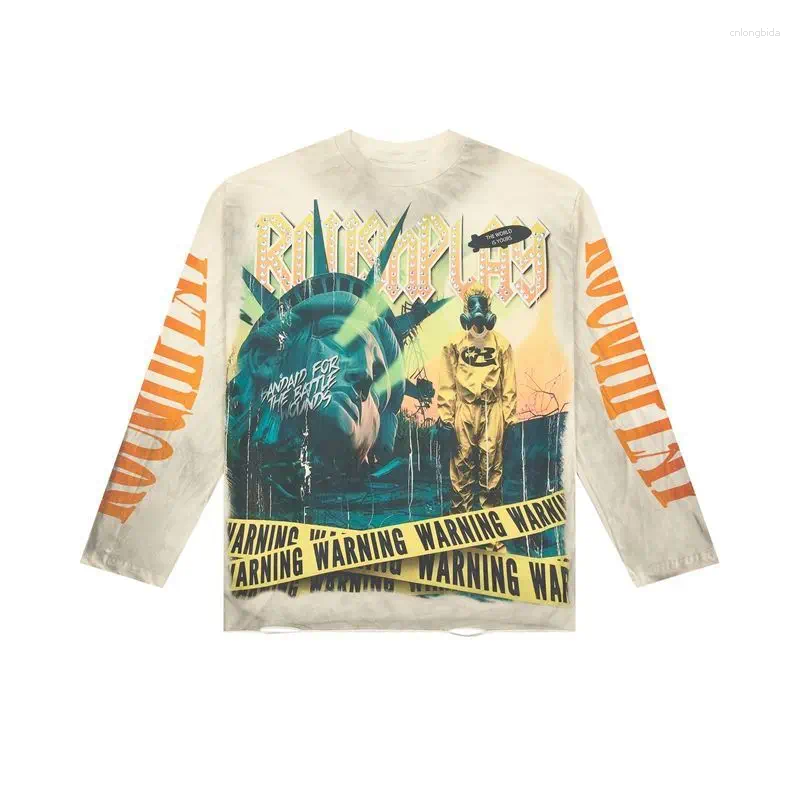 Roughplay American Cotton Retro Style Long Sleeve Men Women - view 3