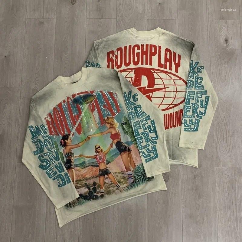 Roughplay American Cotton Retro Style Long Sleeve Men Women - view 9
