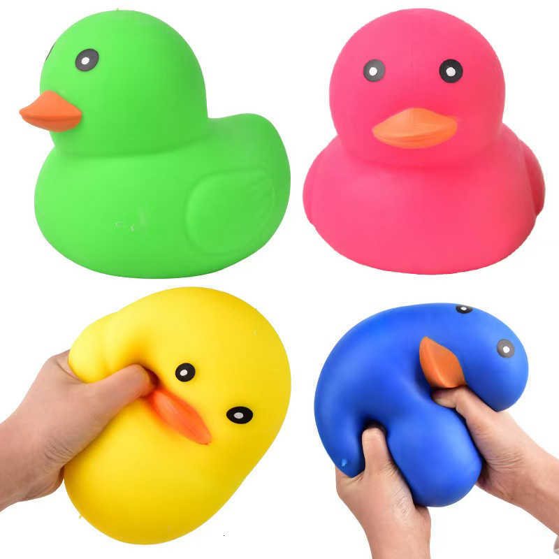 Rising Jumbo Duck Squishy Slow Stress Relief Toy Cute Yellow Duck Squeeze Toy Soft Kawaii Anti Stress Gift L260812 - view 5